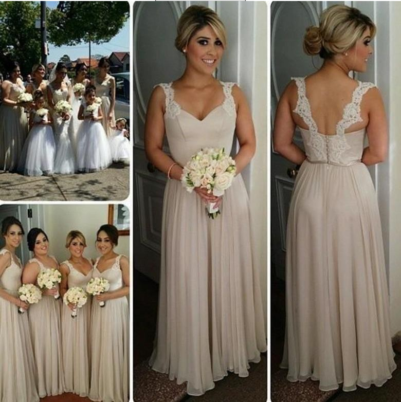 Images of Simple Bridesmaid Dresses - Reikian