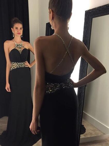 black gown party